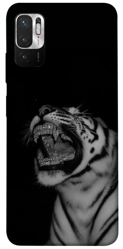 Чохол itsPrint Black tiger для Xiaomi Redmi Note 10 5G, black, купити оптом з доставкою