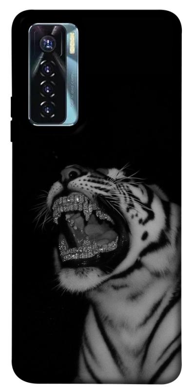 Чохол itsPrint Black tiger для TECNO Camon 17 Pro, black, купити оптом з доставкою