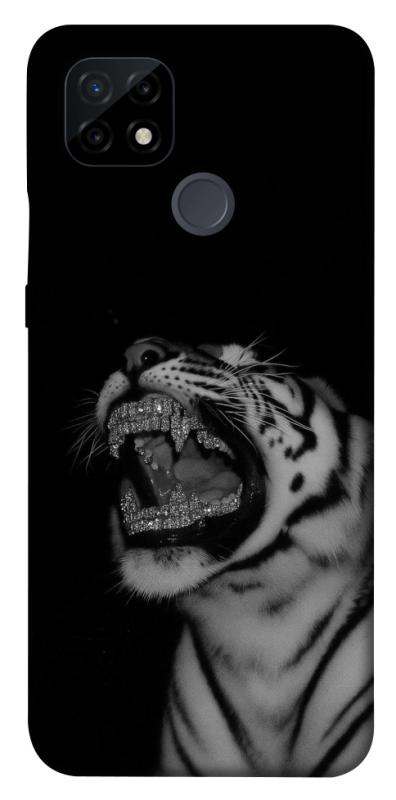 Чохол itsPrint Black tiger для Realme C21, black, купити оптом з доставкою