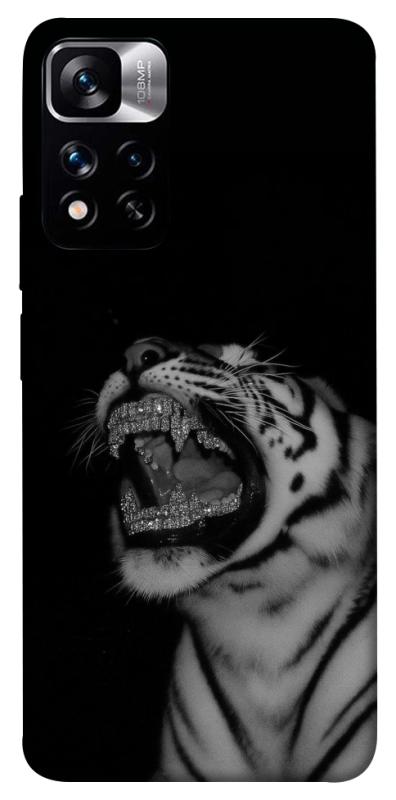 Чохол itsPrint Black tiger для Xiaomi Poco M4 Pro 5G, black, купити оптом з доставкою