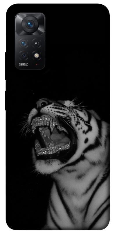 Чохол itsPrint Black tiger для Xiaomi Redmi Note 11 Pro 4G/5G, black, купити оптом з доставкою