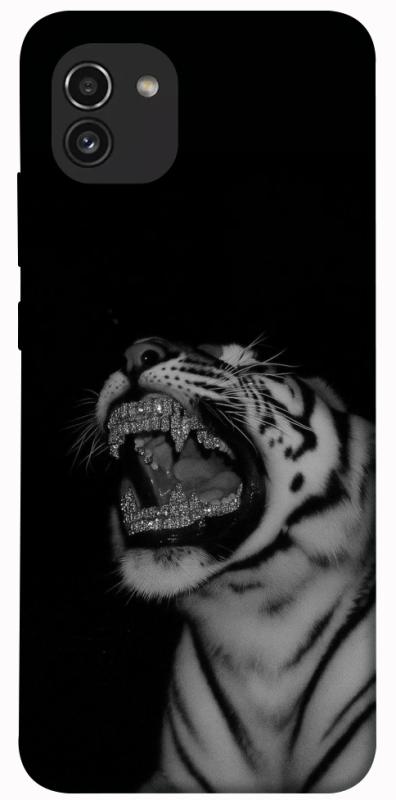 Чехол itsPrint Black tiger для Samsung Galaxy A03, black, купить оптом с доставкой