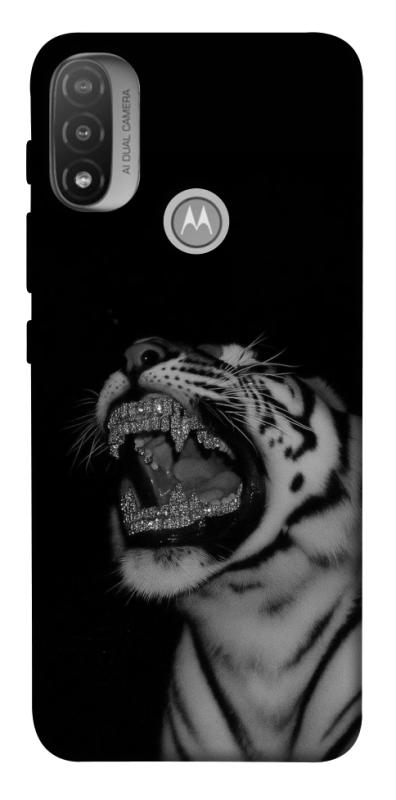 Чехол itsPrint Black tiger для Motorola Moto E20, black, купить оптом с доставкой