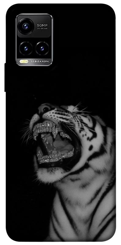 Чохол itsPrint Black tiger для Vivo Y21 / Y33s, black, купити оптом з доставкою