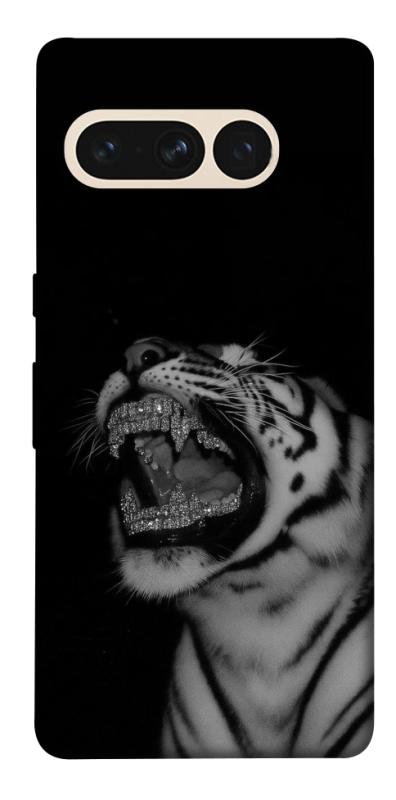 Чехол itsPrint Black tiger для Google Pixel 7 Pro, black, купить оптом с доставкой