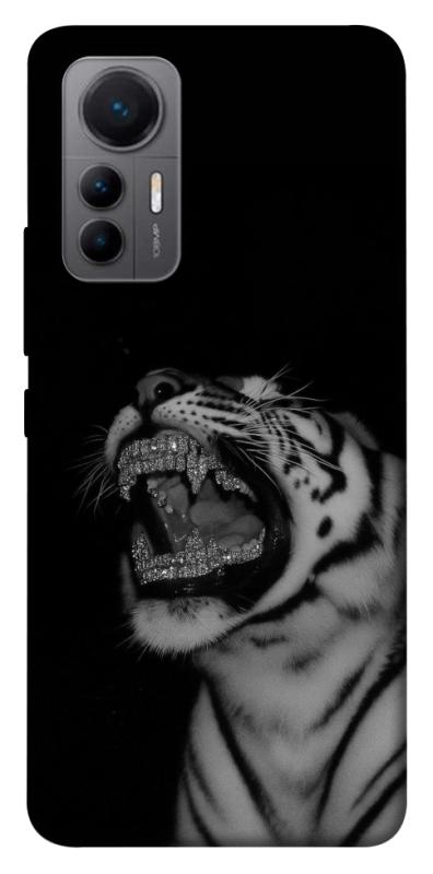 Чохол itsPrint Black tiger для Xiaomi 12 Lite, black, купити оптом з доставкою