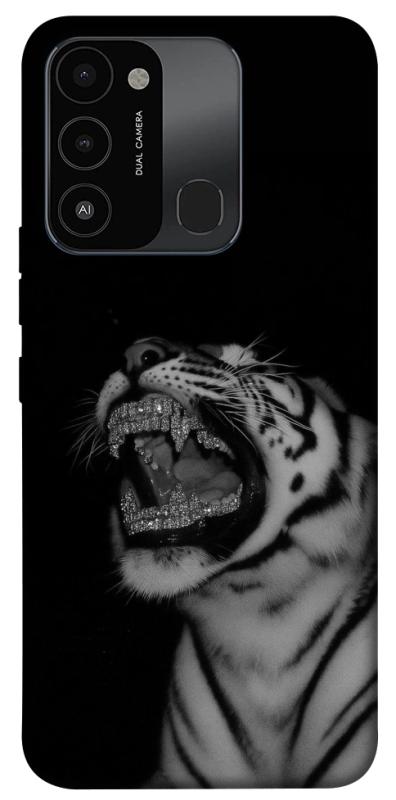 Чохол itsPrint Black tiger для Tecno Spark Go 2022 (KG5m), black, купити оптом з доставкою