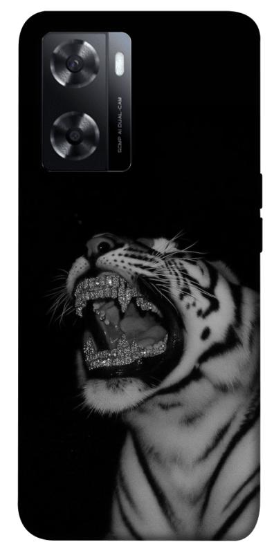 Чохол itsPrint Black tiger для Oppo A57s, black, купити оптом з доставкою