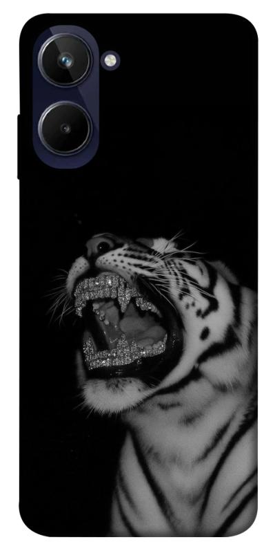 Чехол itsPrint Black tiger для Realme 10 4G, black, купить оптом с доставкой