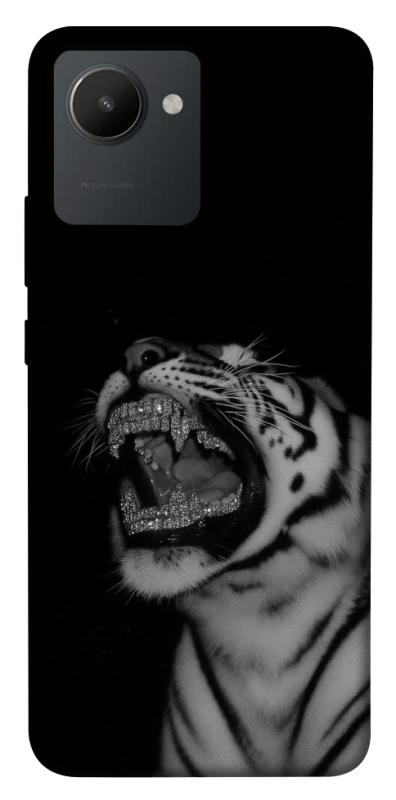 Чехол itsPrint Black tiger для Realme C30, black, купить оптом с доставкой