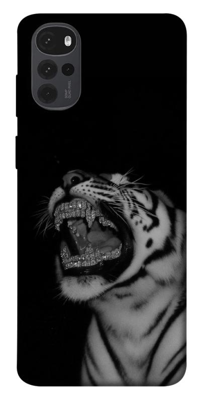 Чохол itsPrint Black tiger для Motorola Moto G22, black, купити оптом з доставкою