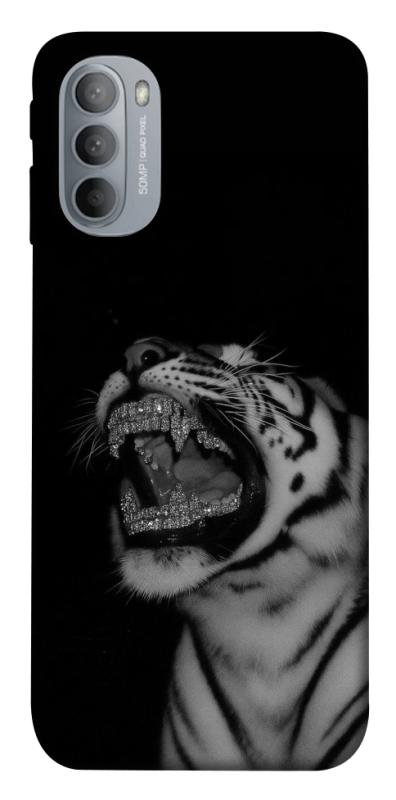 Чехол itsPrint Black tiger для Motorola Moto G31, black, купить оптом с доставкой