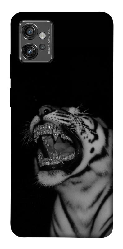 Чехол itsPrint Black tiger для Motorola Moto G32, black, купить оптом с доставкой