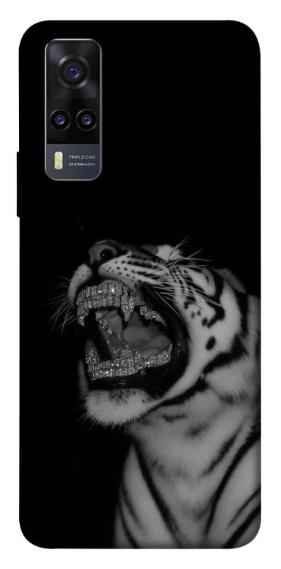Чехол itsPrint Black tiger для Vivo Y31, black, купить оптом с доставкой