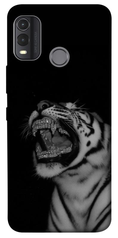Чехол itsPrint Black tiger для Nokia G11 Plus, black, купить оптом с доставкой