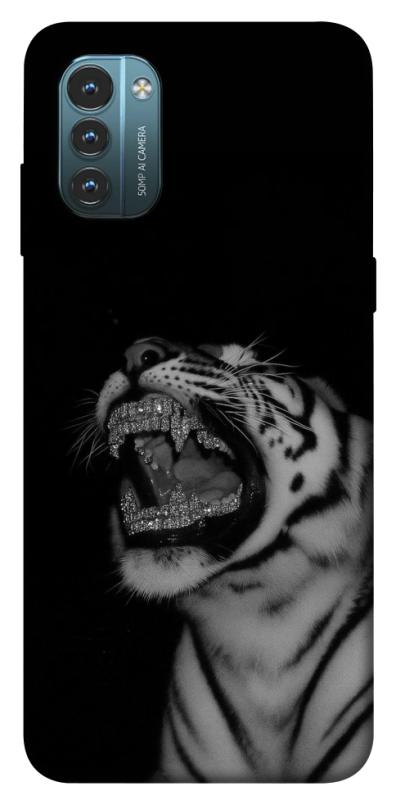 Чохол itsPrint Black tiger для Nokia G21, black, купити оптом з доставкою