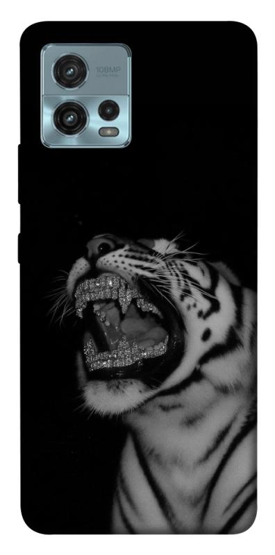 Чехол itsPrint Black tiger для Motorola Moto G72, black, купить оптом с доставкой