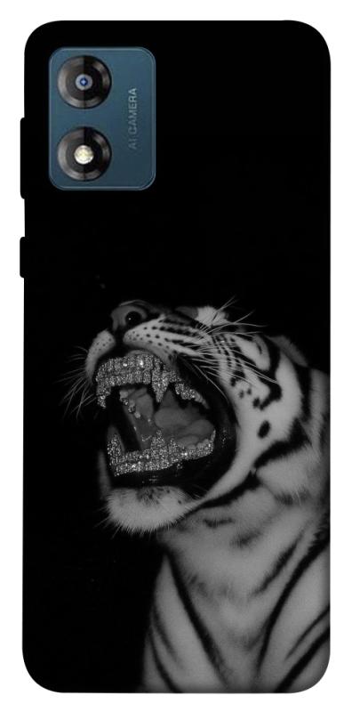 Чохол itsPrint Black tiger для Motorola Moto E13, black, купити оптом з доставкою