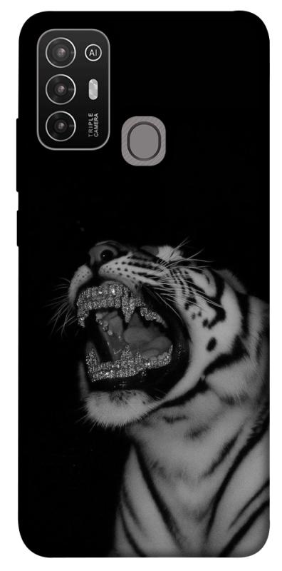 Чохол itsPrint Black tiger для ZTE Blade A52, black, купити оптом з доставкою