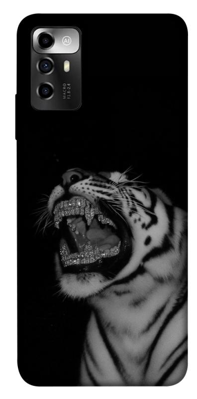 Чехол itsPrint Black tiger для ZTE Blade A72, black, купить оптом с доставкой