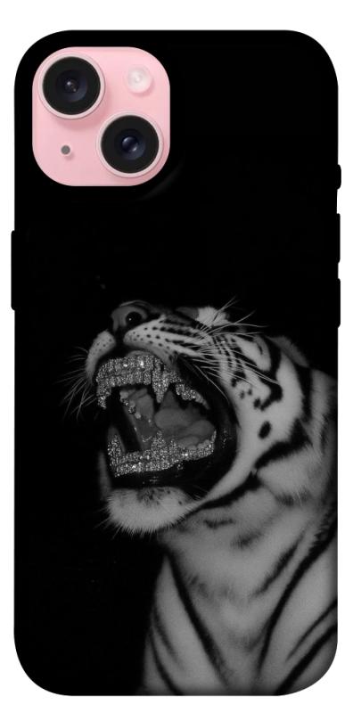 Чехол itsPrint Black tiger для Apple iPhone 15 (6.1"), black, купить оптом с доставкой