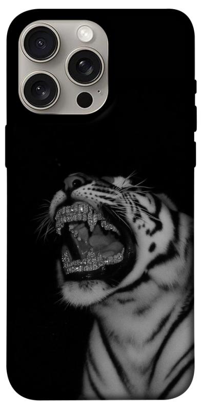 Чехол itsPrint Black tiger для Apple iPhone 15 Pro Max (6.7"), black, купить оптом с доставкой