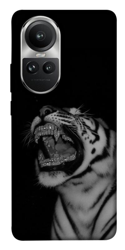 Чехол itsPrint Black tiger для Oppo Reno 10, black, купить оптом с доставкой