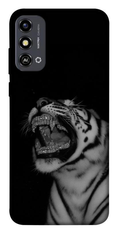 Чохол itsPrint Black tiger для ZTE Blade A53, black, купити оптом з доставкою
