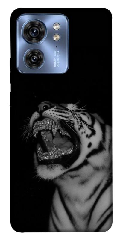 Чехол itsPrint Black tiger для Motorola Edge 40, black, купить оптом с доставкой