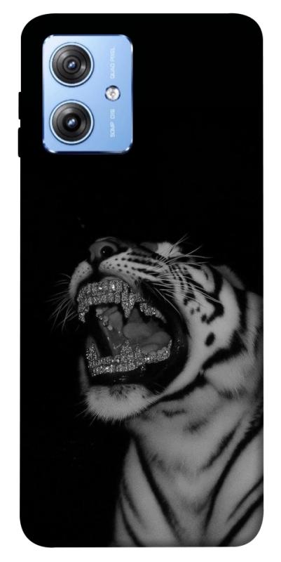 Чехол itsPrint Black tiger для Motorola Moto G84, black, купить оптом с доставкой