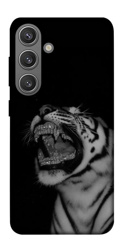Чехол itsPrint Black tiger для Samsung Galaxy S24, black, купить оптом с доставкой