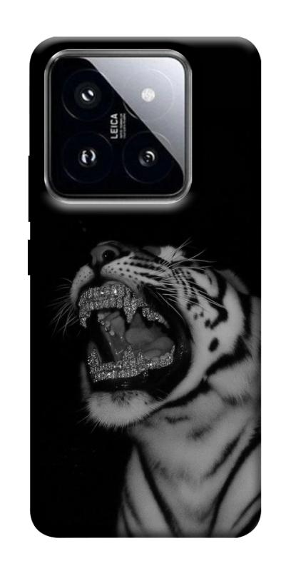Чехол itsPrint Black tiger для Xiaomi 14 Pro, black, купить оптом с доставкой