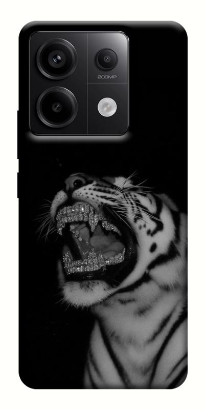 Чехол itsPrint Black tiger для Xiaomi Redmi Note 13 Pro 4G, black, купить оптом с доставкой