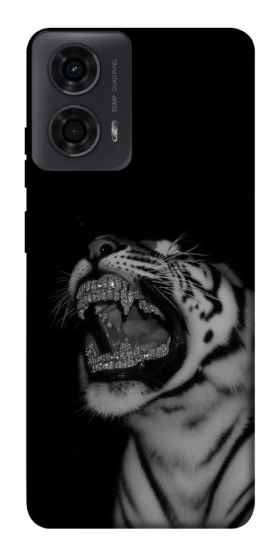 Чехол itsPrint Black tiger для Motorola Moto G24, black, купить оптом с доставкой