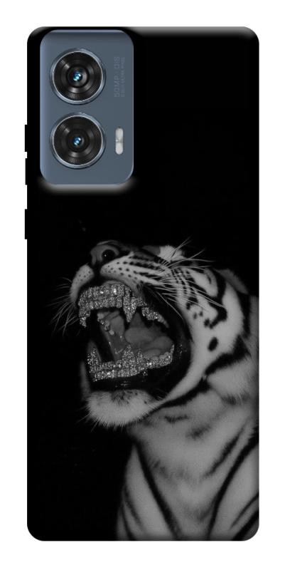 Чехол itsPrint Black tiger для Motorola Edge 50 Fusion, black, купить оптом с доставкой