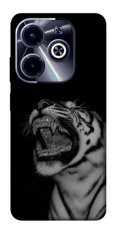 Чехол itsPrint Black tiger для Infinix Hot 40i, black, купить оптом с доставкой