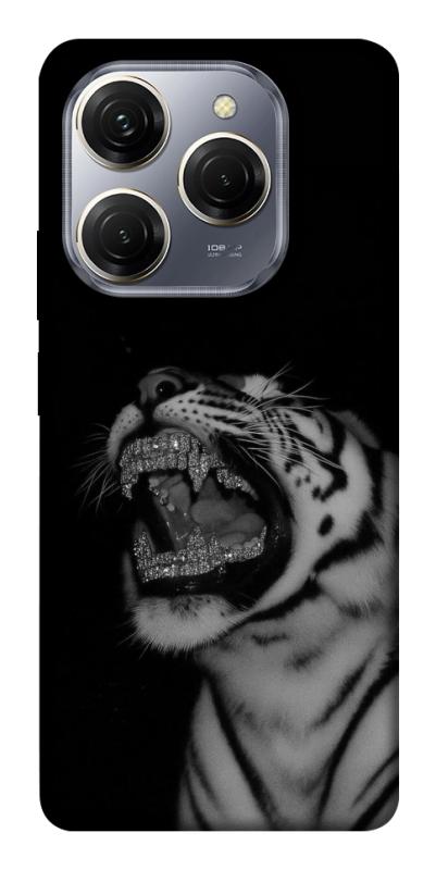 Чехол itsPrint Black tiger для TECNO Spark 20 Pro, black, купить оптом с доставкой