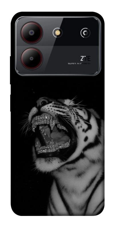 Чохол itsPrint Black tiger для ZTE Blade A54 4G, black, купити оптом з доставкою