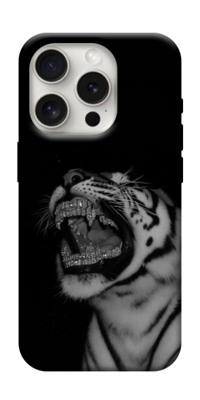 Чохол itsPrint Black tiger для Apple iPhone 16 Pro (6.3"), black, купити оптом з доставкою