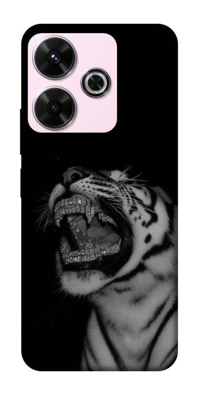 Чохол itsPrint Black tiger для Xiaomi Redmi 13 4G / Poco M6 4G, black, купити оптом з доставкою