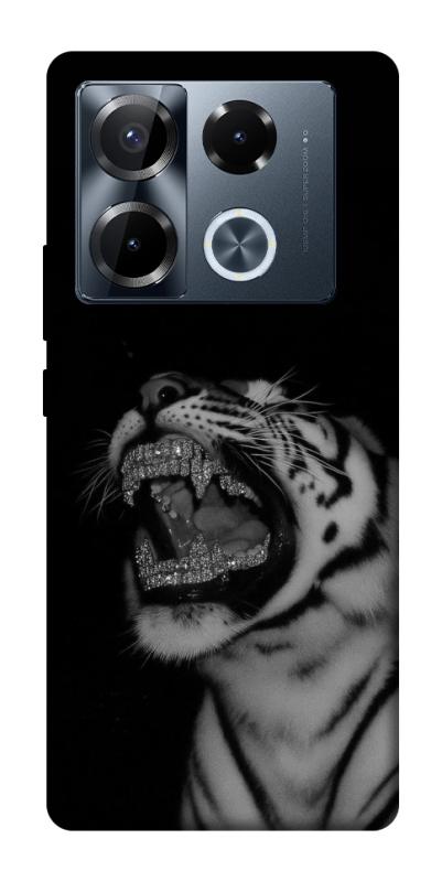 Чехол itsPrint Black tiger для Infinix Note 40 Pro 4G, black, купить оптом с доставкой