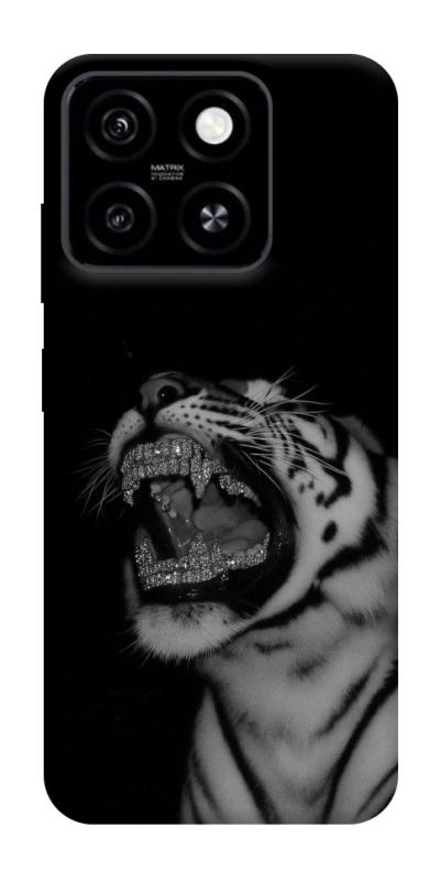 Чехол itsPrint Black tiger для ZTE Blade A55 4G, black, купить оптом с доставкой
