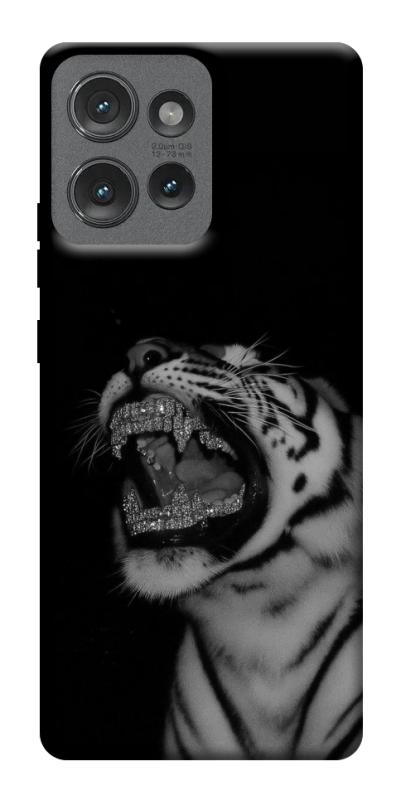 Чохол itsPrint Black tiger для Motorola Edge 50, black, купити оптом з доставкою