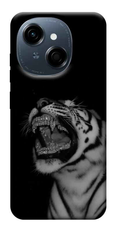 Чохол itsPrint Black tiger для TECNO Spark Go 1, black, купити оптом з доставкою