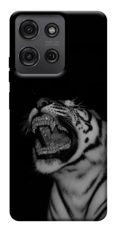 Чохол itsPrint Black tiger для Motorola Moto G75 5G, black, купити оптом з доставкою