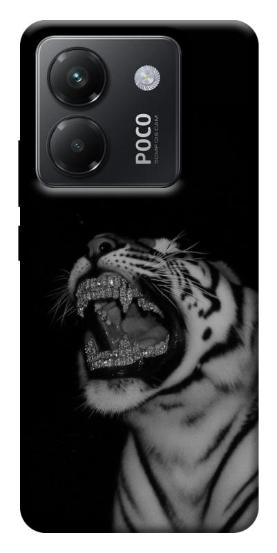 Чохол itsPrint Black tiger для Xiaomi Poco M7 Pro 5G, black, купити оптом з доставкою