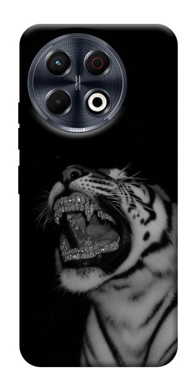 Чохол itsPrint Black tiger для TECNO Spark 30 Pro (KL7), black, купити оптом з доставкою