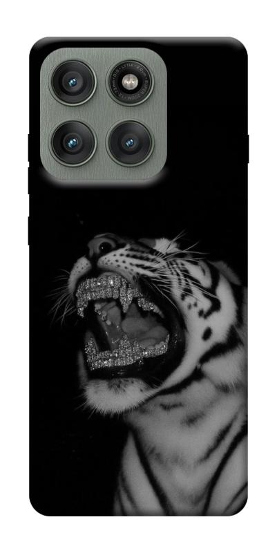 Чохол itsPrint Black tiger для Motorola Edge 60 Pro, black, купити оптом з доставкою