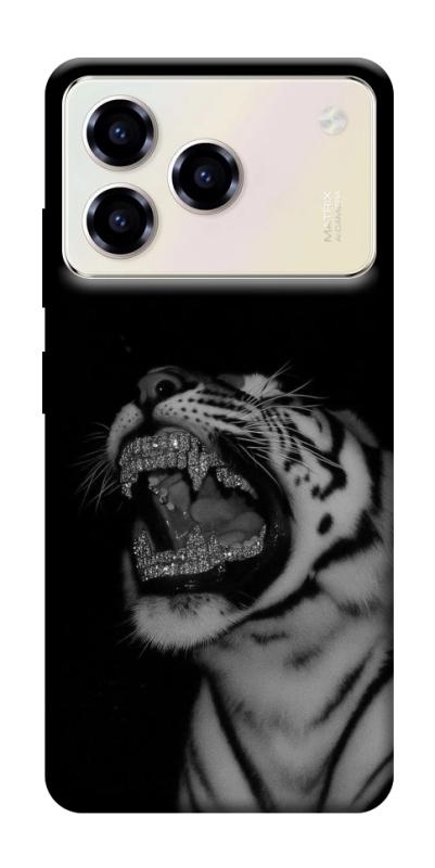 Чохол itsPrint Black tiger для ZTE Blade A76, black, купити оптом з доставкою