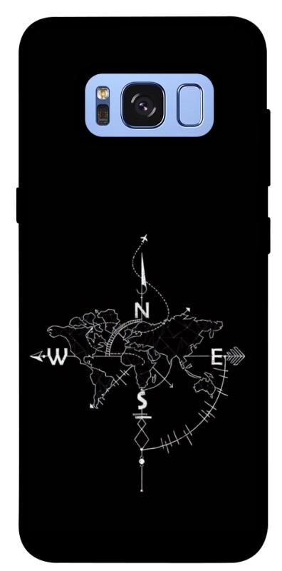 Чохол itsPrint Compass для Samsung G950 Galaxy S8, black, купити оптом з доставкою